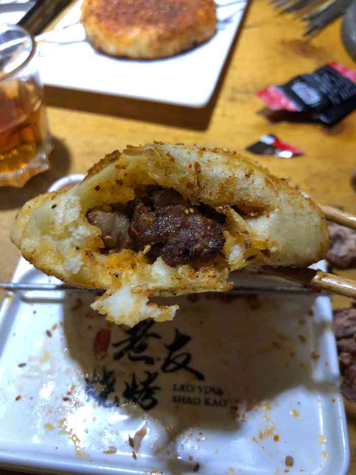 老友烧烤(万达店)-"东北的烧烤地道,好吃,老友烧烤确实不错,.