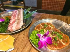 -明洞阿姨·韩式酱蟹烤肉·创意料理(三元桥店)