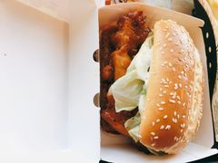 新奥尔良烤鸡腿堡STN-肯德基(应人石店)
