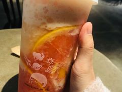 满杯红柚-喜茶(上海正大广场店)