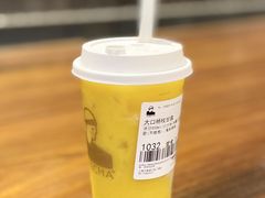 大口杨枝甘露-LELECHA乐乐茶(上海五角场万达广场店)