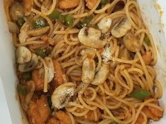 奥尔良意面-咕鹿流心披萨(秀洲店)