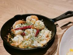 橄榄油煎虾-小满Grainkitchen(滨江商业广场店)