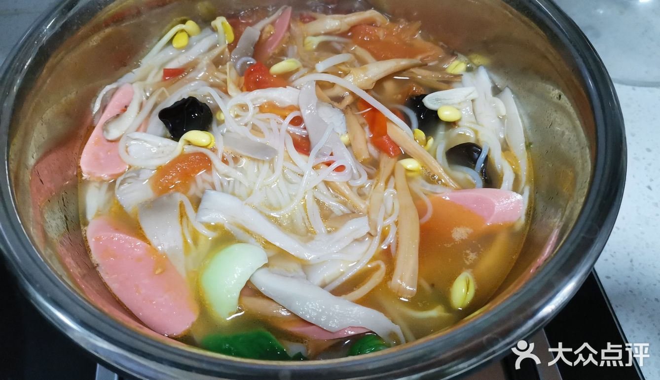 自制三鲜米线，味道和外面一模一样[胜利][胜利]