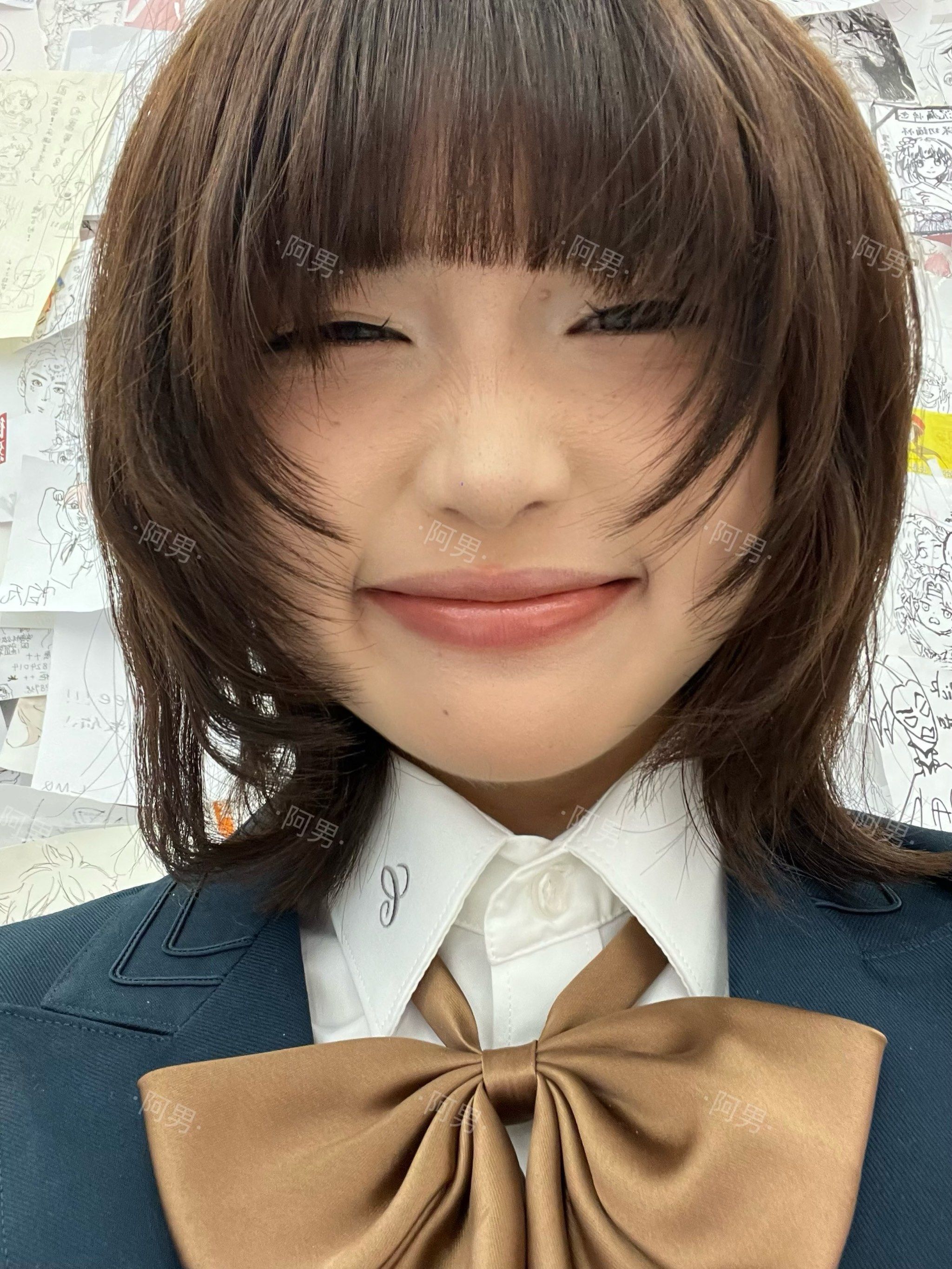 超甜日系甜妹发型