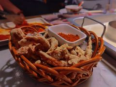 现炸酥肉-尚尚仙·酸汤猪手·猪肚鸡火锅(华联万柳购物中心店)