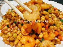 虾仁炒疙瘩-紫光园·烤鸭·北京菜(团结湖店)