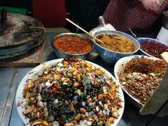 -清真马乐贝腊牛肉蛋黄菜夹馍(马蓉洒金桥店)