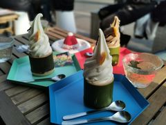 茉莉花冰淇淋-茶是一枝花泡茶店