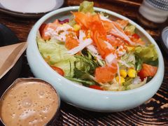 吞拿鱼海鲜沙拉-小川洋风料理(汉街店)