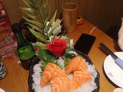 三文鱼刺身-有喜屋·鲜鸡板前烧鸟(徐家汇店)