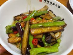 茄子豆角-建辉湖南土菜馆(高新店)