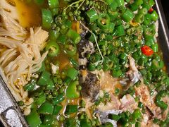-探鱼·鲜青椒爽麻烤鱼(天河优托邦店)