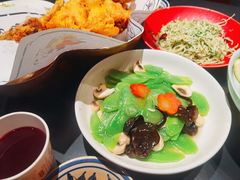 蘑菇青笋-长安大牌档之龙头酒肆(荣民龙首广场店)
