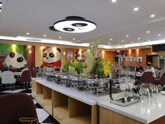 自助取餐区-熊猫主题餐厅