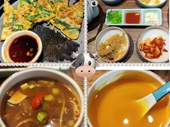 南瓜糊-明洞阿姨·韩式酱蟹烤肉·创意料理(三元桥店)