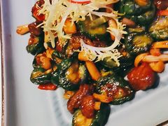 脆口黄瓜爆牛肉粒-安蒂娅.悦景轩中餐厅(西乡店)