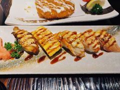 火炙虾手握寿司-小川洋风料理(汉街店)
