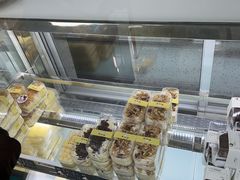 面包甜点陈列柜-甜嘟嘟烘焙坊(舒城路店)