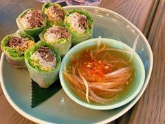 香茅牛肉纸米卷-CHINCHIN 青青·泰国料理(万象食家店)