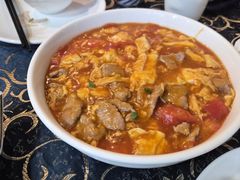 番茄牛肉滑蛋-晓平饭店(嘉善路店)