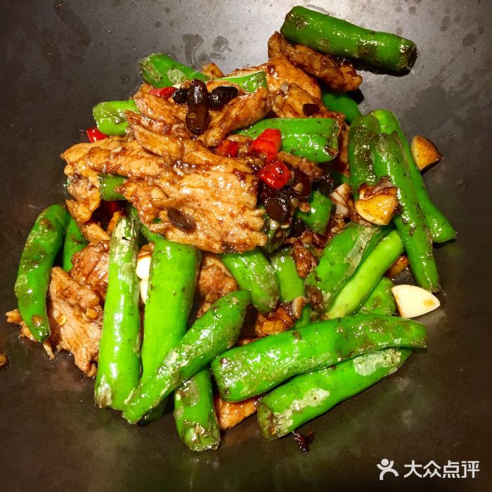 猪爸(嘉里中心店)-杭椒炒肉-菜-杭椒炒肉图片-杭州美食-大众点评网