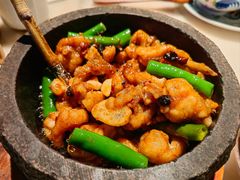 石锅杭椒牛蛙-桂满陇-西湖船宴(西单大悦城店)