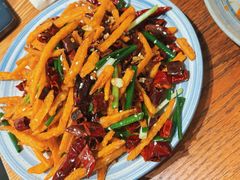 干煸藕丝-静一餐厅·湖北菜(前门店)