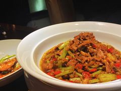 十八秒生炒黄牛肉-隐厨·中国菜馆(三里屯T+MALL店)
