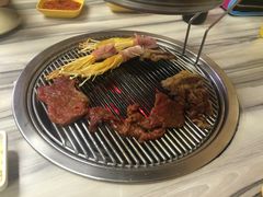 培根金针菇卷，牛肉双拼-盛爱家烤肉店(五泉总店)