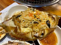 -草家酱蟹炭火烤肉店(珲春南路一店)