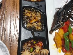 -东来菜馆•手抓海鲜家常菜•海鲜锅贴(鸽子窝店)