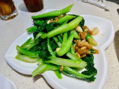 猪油渣炒菜心-香港新发烧腊茶餐厅(书城店)