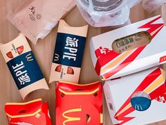 麦辣鸡腿堡鸡翅餐-麦当劳(龙洞店)
