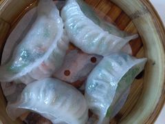 鲜虾菠菜饺-粤式早茶希朋喜宴