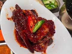 -草家酱蟹炭火烤肉店(珲春南路一店)