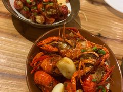 油焖大虾-霄汉牛三鲜湖北砂锅菜(万松园2店)