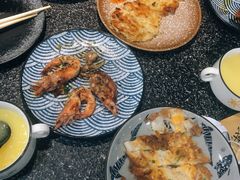 铁板和风口味海捕虾-大成铁板烧•板前(复古餐厅石老人店)