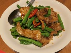 四季豆炒松阪猪肉-鼎泰丰(德基广场店)