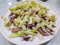 有机菜花炒八带-隐厨·海鲜餐厅(恒通路店)