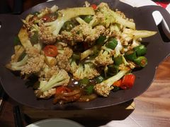 干锅有机菜花-老板恋上鱼(高新万达店)