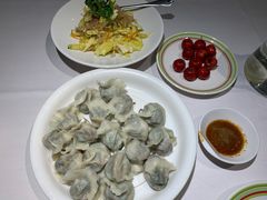 开海招牌虾水饺-开海·红岛海鲜虾水饺(石老人店)