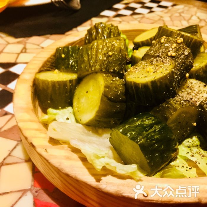 申德勒加油站西餐厅自制酸黄瓜图片-北京西餐-大众点评网