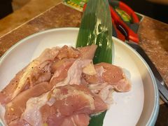 鸡腿肉-炼火烤肉店