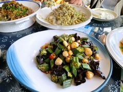 秋葵炒贝柱-旺角小渔村(幸福中路店)