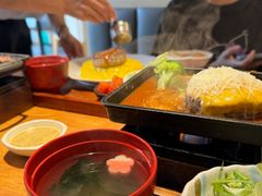 手磨帕玛森汉堡肉定食-味太助·银饭食堂(中华城店)