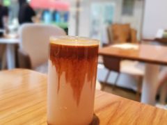 红豆沙拿铁-Line 咖啡(石厦花园店)