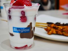 无糖比利时黑巧冷萃胶原酸奶-Blueglass酸奶(华贸购物中心店)