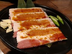 调味猪五花-九田家黑牛烤肉料理(无锡T12店)