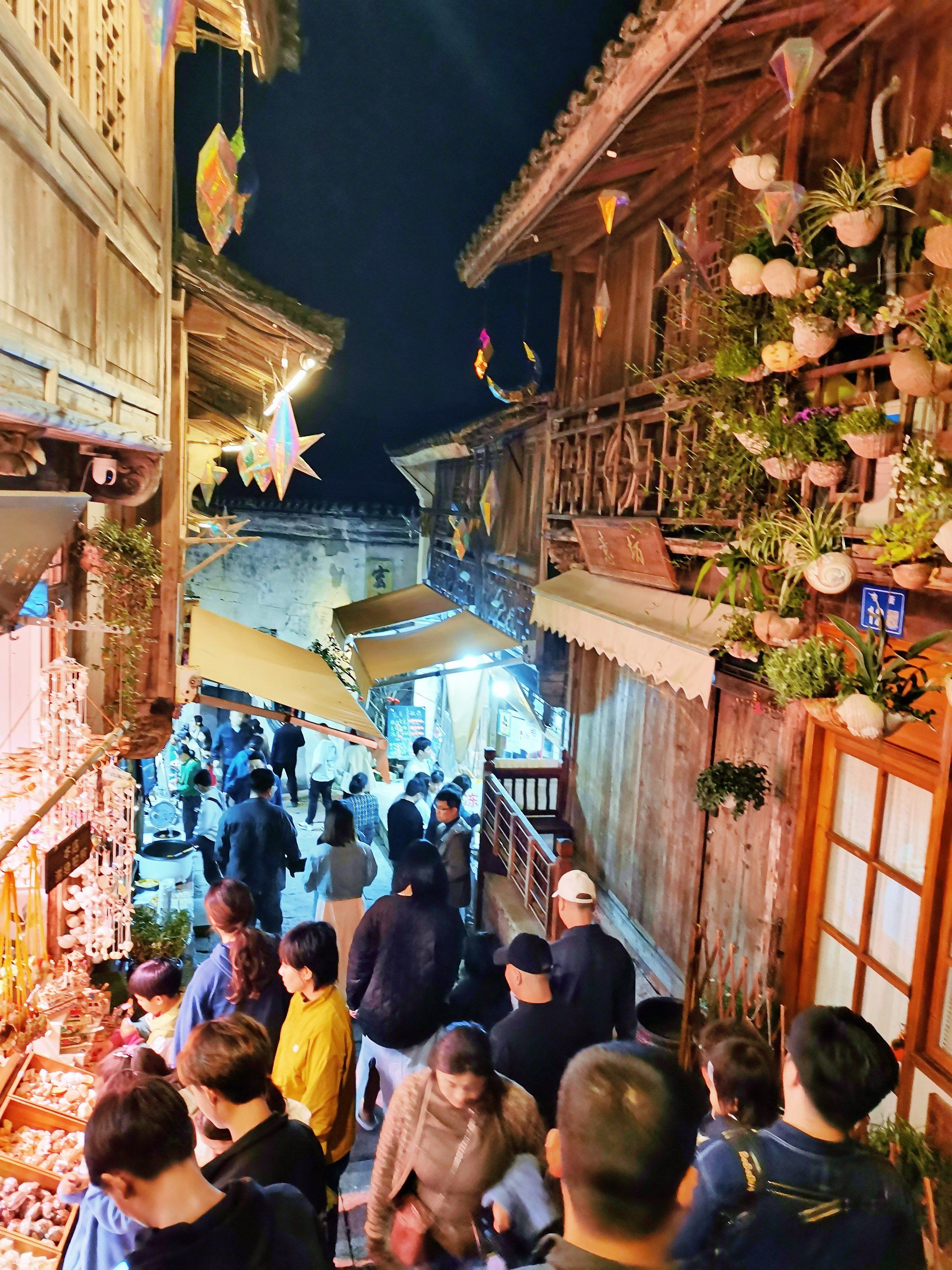 9494不信请看!石浦渔港古城一定要晚上去!